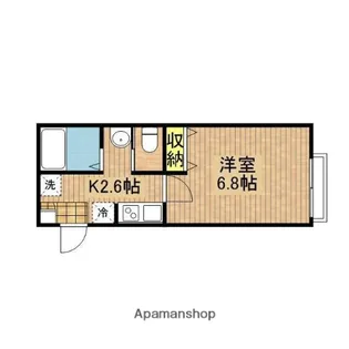 オーク日進【1階】の間取り