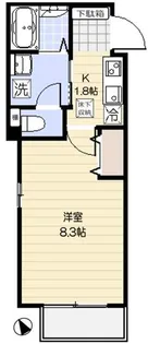 エクセラン大宮【1階】の間取り