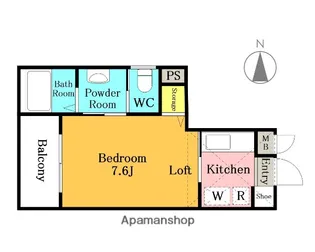 グロアール大宮【2階】の間取り