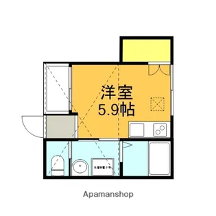 イニシオM&Ⅰ【203号室】の間取り