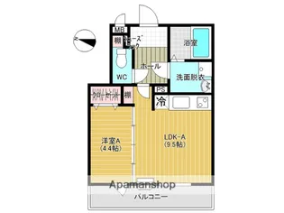 メゾンセリジエ【1階】の間取り