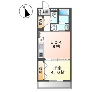 サン フォレストⅤ【3階】の間取り