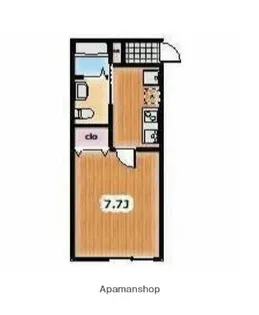 FOREST IWATSUKI【3階】の間取り