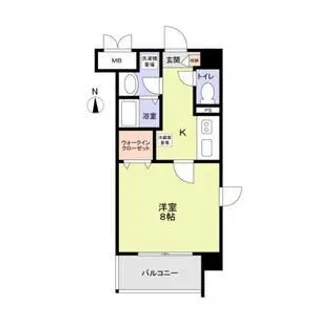 ACO MANSIONS【1階】の間取り