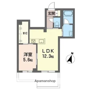 リラフォート【1階】の間取り