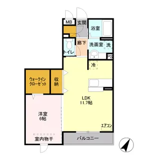 シャルマン【2階】の間取り
