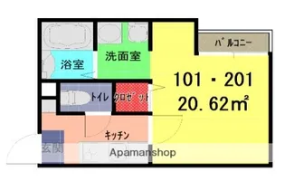 BELEZA七里【2階】の間取り