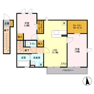 ALPINE【2階】の間取り