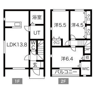 ALIVIO A棟【1階】の間取り