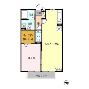 コートクレアール【2階】の間取り