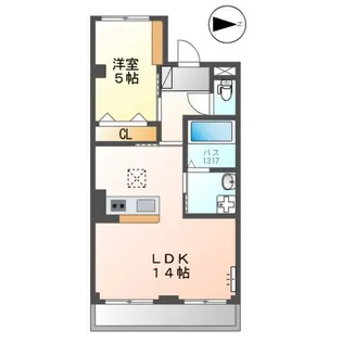 LUMINOUS COAT【1階】の間取り