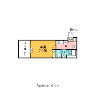 ティアラ西大宮【307号室】の間取り