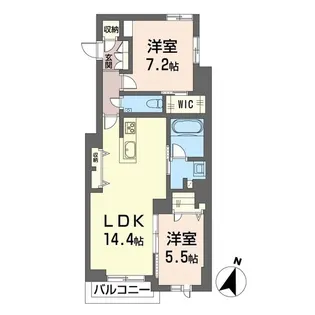 カンパーナ プリータ【3階】の間取り