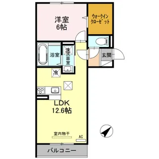 プルミエール大宮七里 A【1階】の間取り