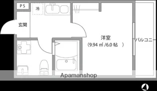 DELIGHT TOWN【1階】の間取り