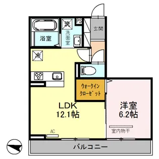 ボヌール四季 VII【3階】の間取り