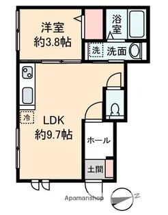 パークハイム【1階】の間取り