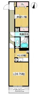 三橋−MSK【5階】の間取り
