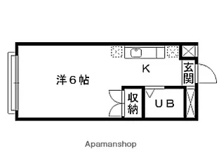 コーポ94【105号室】の間取り