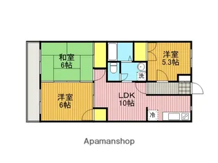 サンモールヒル【1階】の間取り