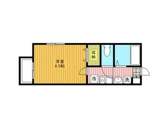 キャメル大成D棟【106号室】の間取り