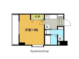 バージュアル浦和ウエスト【1階】の間取り