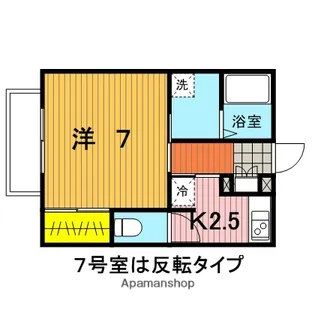 SUNNYMOON【1階】の間取り
