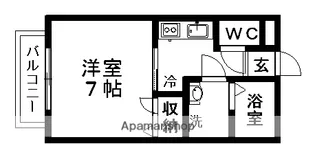 SUNNYMOON【1階】の間取り