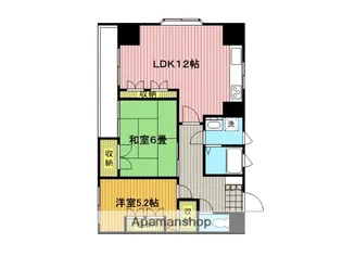 ライオンズマンション浦和常盤公園【12階】の間取り