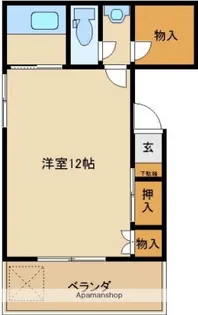 野尻ビル【301号室】の間取り