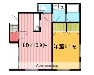 サン・ヴェルデ【1階】の間取り