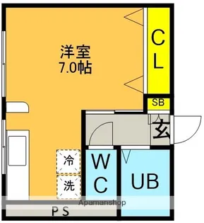 プリムヴェール浦和【301号室】の間取り