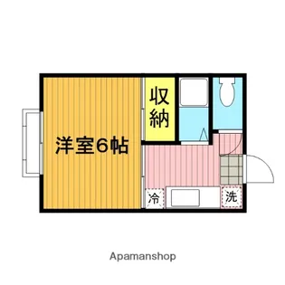 ドミール太田窪【105号室】の間取り