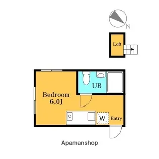 パークサイド瀬ヶ崎【204号室】の間取り