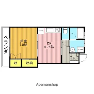 ハイムK【2階】の間取り