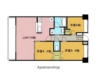 埼玉県さいたま市浦和区常盤1丁目【マンション】の間取り