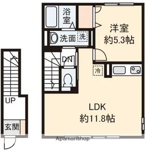 グランシャリオ【2階】の間取り