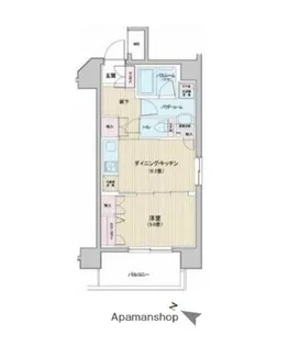 日神デュオステージ北浦和【4階】の間取り