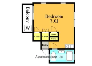 アルファビル【3階】の間取り