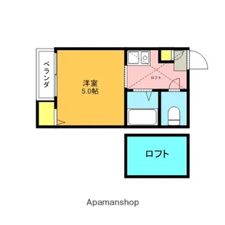 アドミラブールF【1階】の間取り
