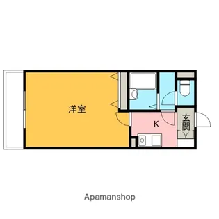 グリーンシティー参番館【2階】の間取り