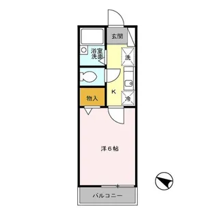 グリーンパーク【1階】の間取り