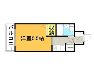 ジョイフル浦和仲町【704号室】の間取り