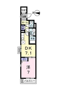 グレイス メゾン【3階】の間取り