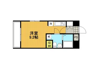 オーキッドレジデンス浦和【9階】の間取り