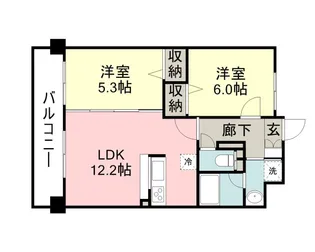 アロッジオ【1階】の間取り