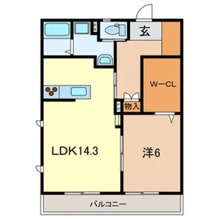 COPIOUSーS【5号室号室】の間取り