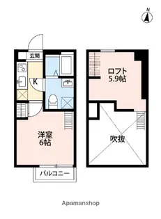 Plumerie東浦和【1階】の間取り
