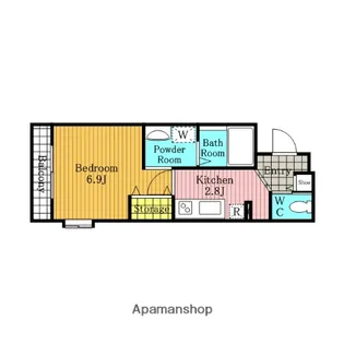 埼玉県さいたま市浦和区東高砂町【マンション】の間取り