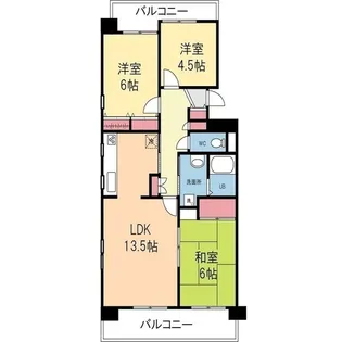 PARCO VISTA【205号室号室】の間取り